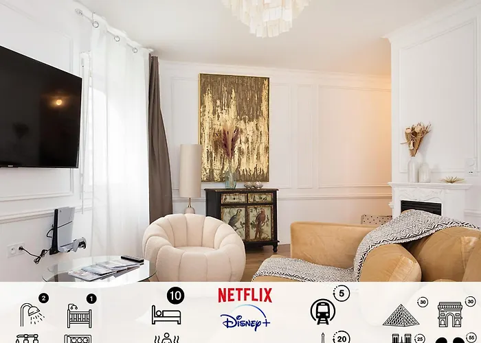 Suite De Luxe A 10 Min De Paris - Sauna, Cinema