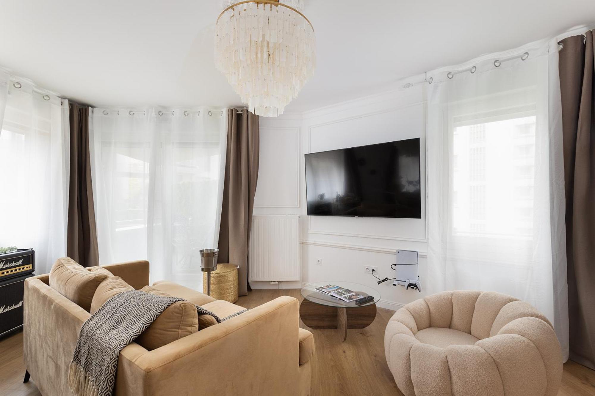 Apartment De Luxe A 10 Min De Paris - Sauna, Cinema *