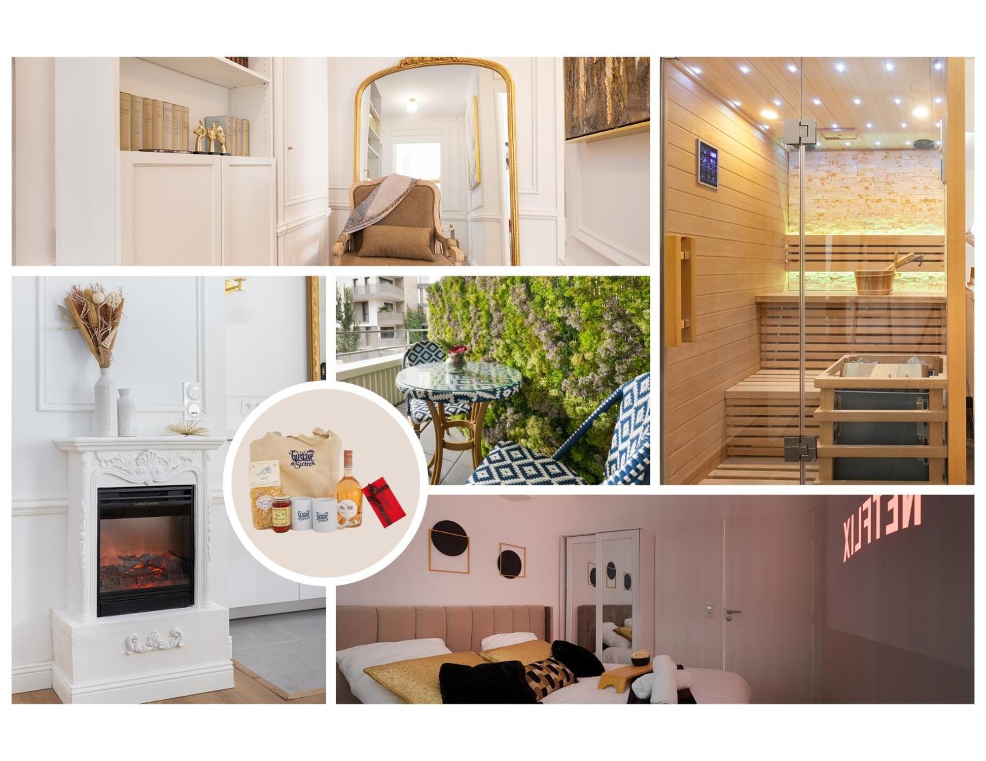 De Luxe A 10 Min De Paris - Sauna, Cinema Apartamento *
