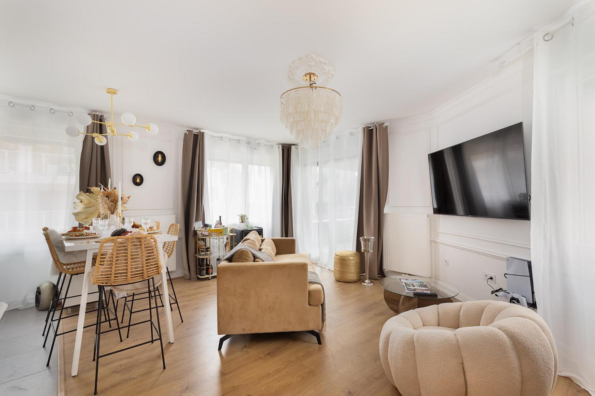 De Luxe A 10 Min De Paris - Sauna, Cinema Apartment Bagneux (Hauts-de-Seine)